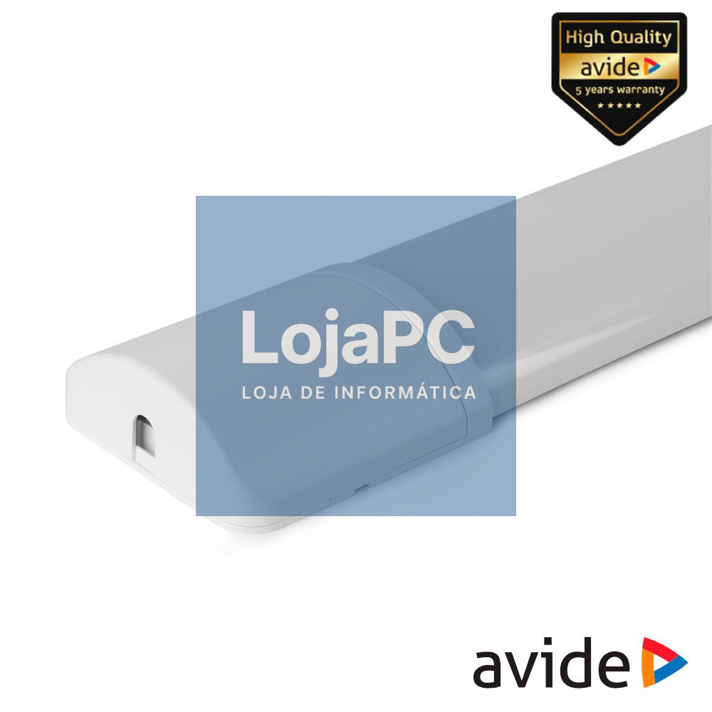 Armadura LED Batten Slim 48W 1500mm IP20 CCT 3000lm AVIDE