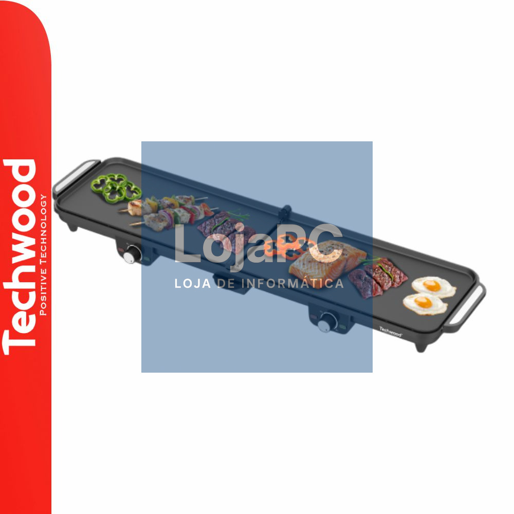 Grelhador Elétrico 2200W 90x23cm TECHWOOD