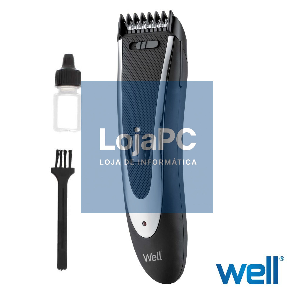 Máquina Cortar Cabelo Portátil 1-24mm WELL