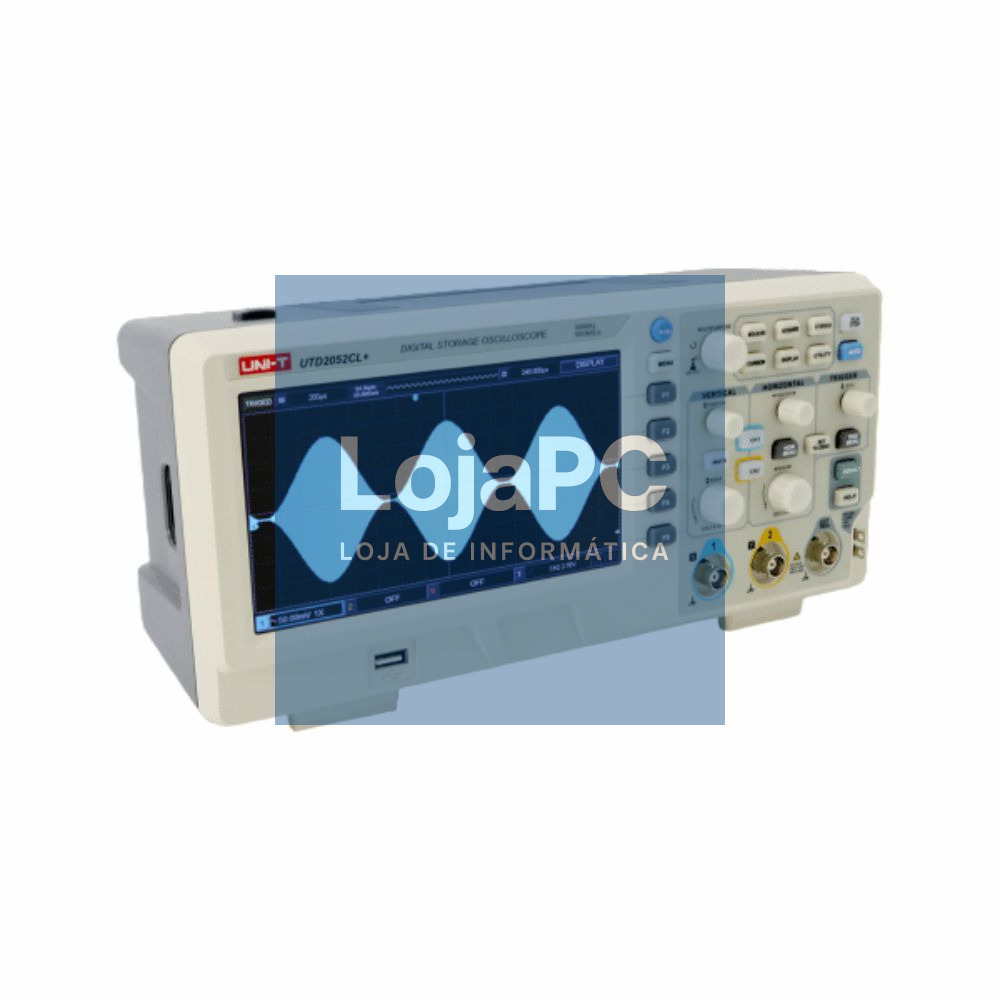 Osciloscópio digital 50MHz de 2 canais UNI-T