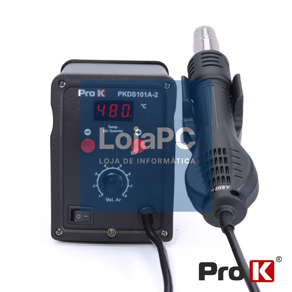 Estação De Dessoldar SMD Ar Quente 700W PROK