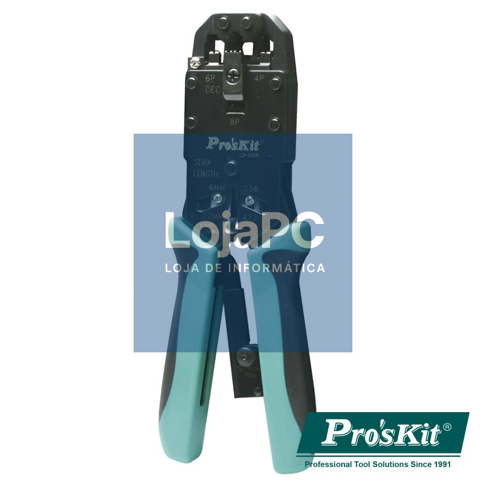 Alicate De Cravar RJ45/RJ11/RJ12/RJ22 PROSKIT