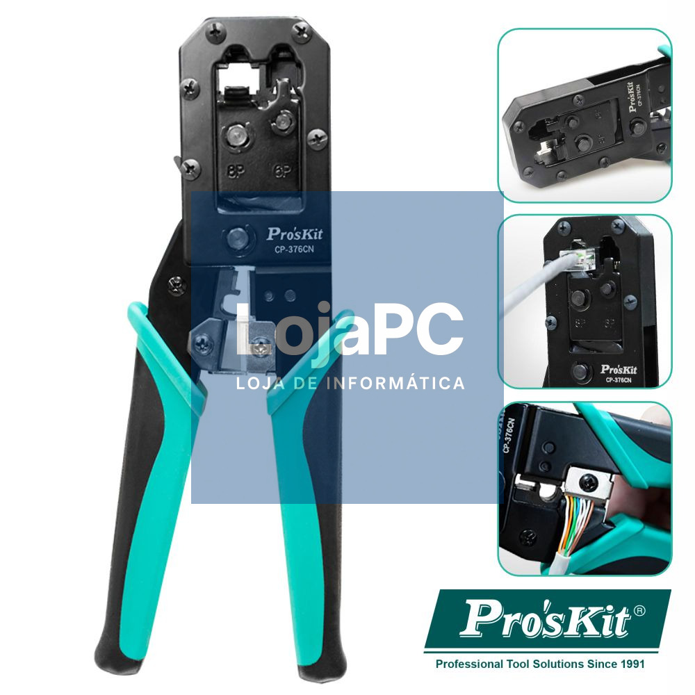Alicate De Cravar Fichas 8p/6p PROSKIT