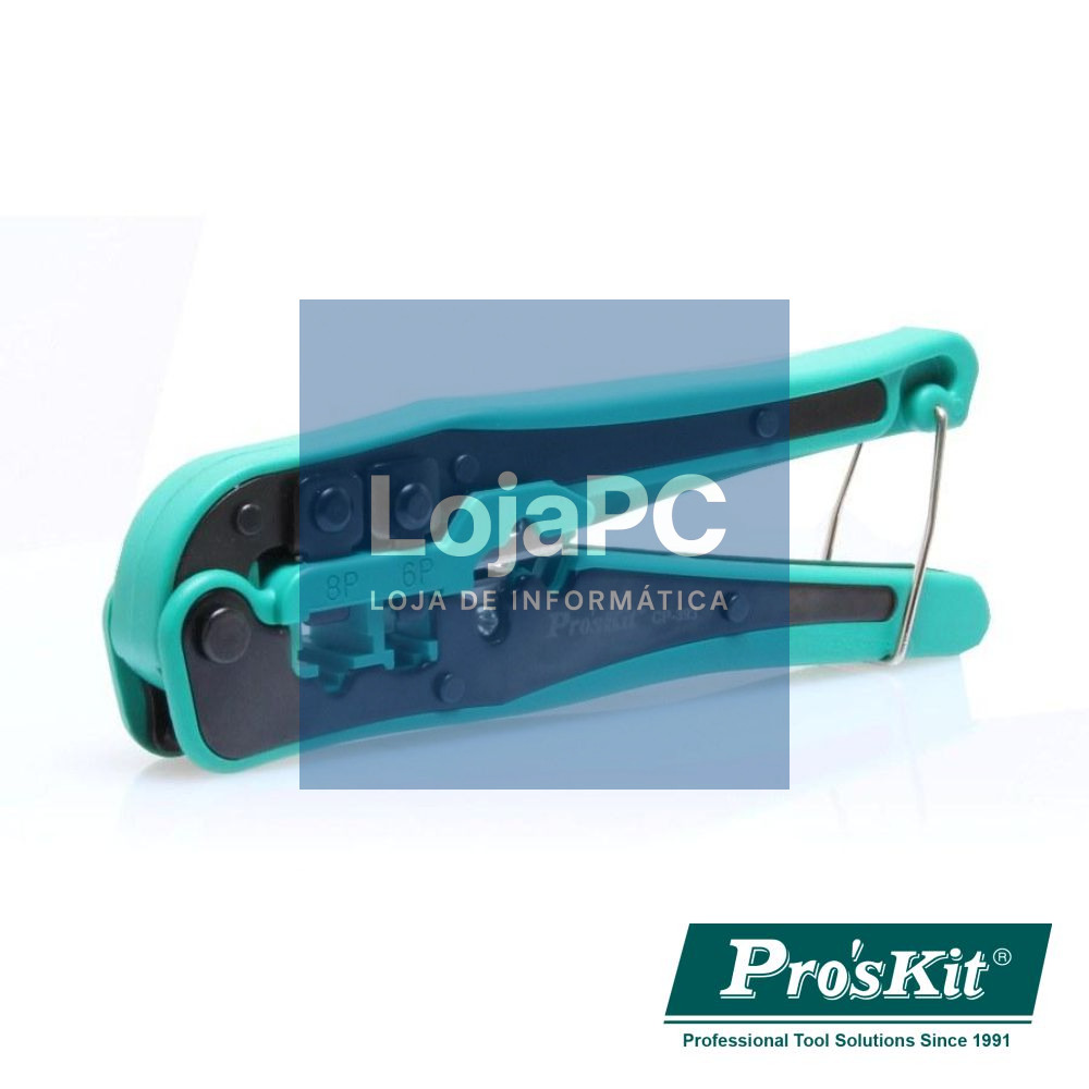 Alicate De Cravar 4p4c/6p4c/8p8c/RJ10/RJ11/RJ12/RJ45 PROSKIT