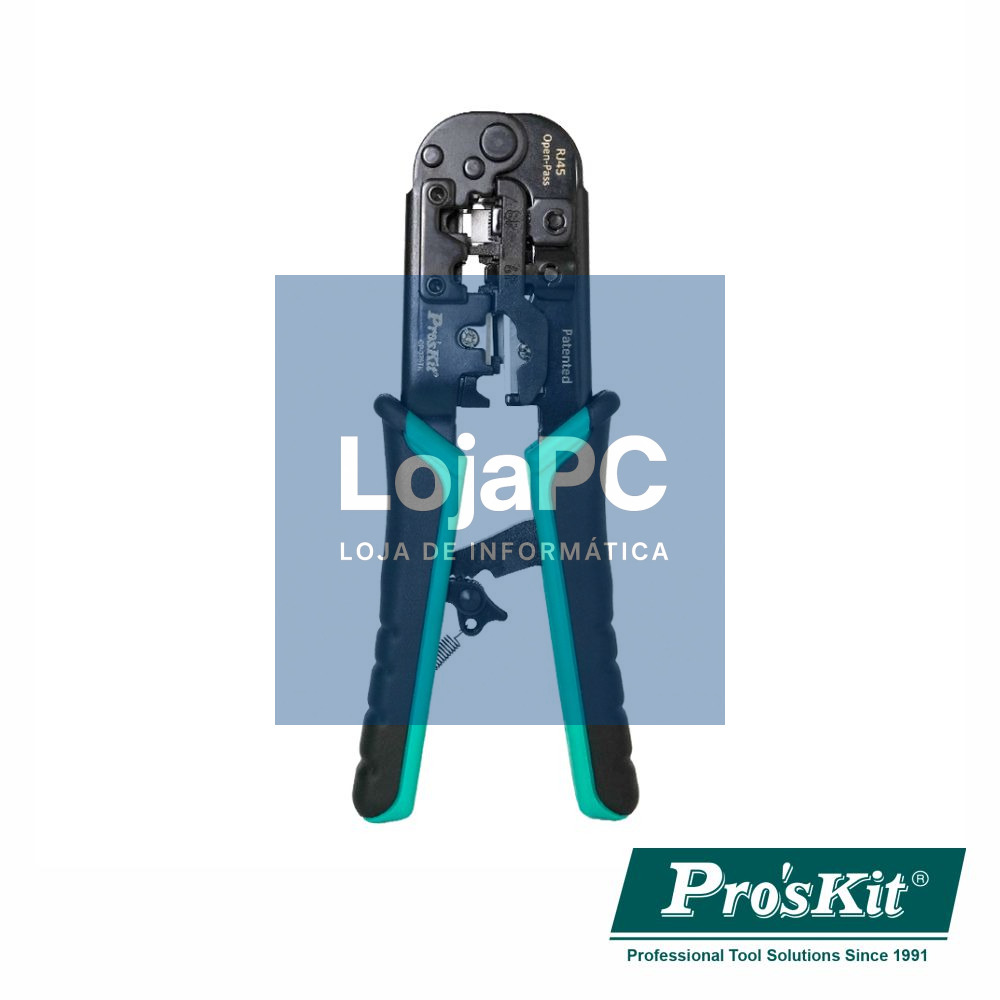 Alicate De Cravar RJ45 Cat.5/6/6A/7 Passante Modular PROSKIT