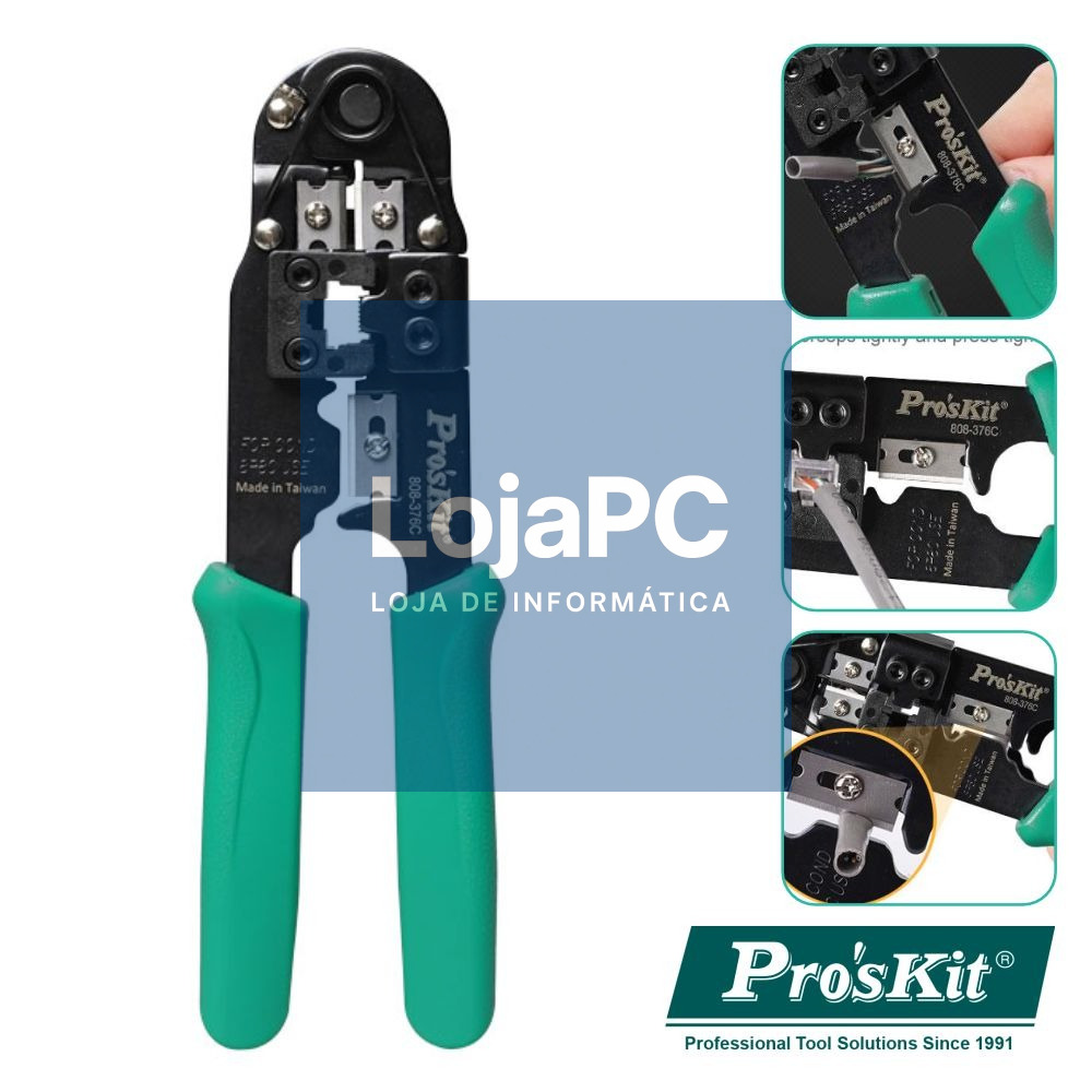 ALICATE DE CRAVAR RJ45 PROSKIT