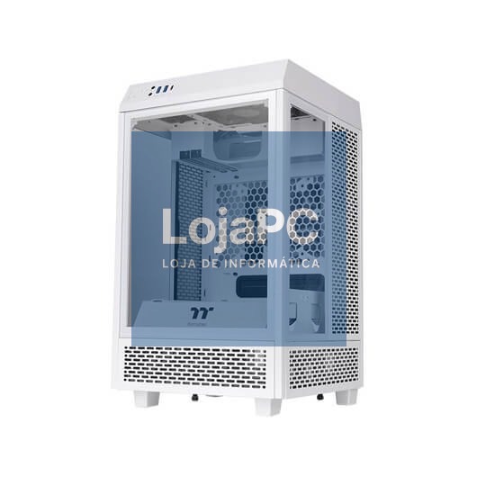 TOWER M-ITX Thermaltake TOWER SNOW 100 WHITE 2XVEN120X120/3XCRISTAL TEMPERED CA-1R3-00S6WN-00