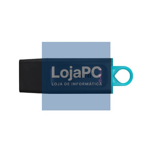 Flash drive 64GB USB 3.2 Kingston  DT EXODIA black / turquoise