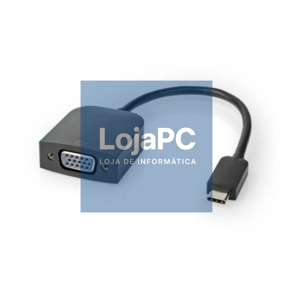 Cabo USB-C Macho / VGA Fêmea 0,2 m Preto NEDIS