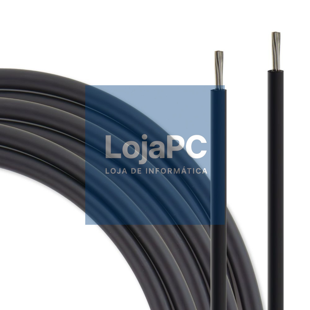 Cabo Energia Solar 6mm² Preto