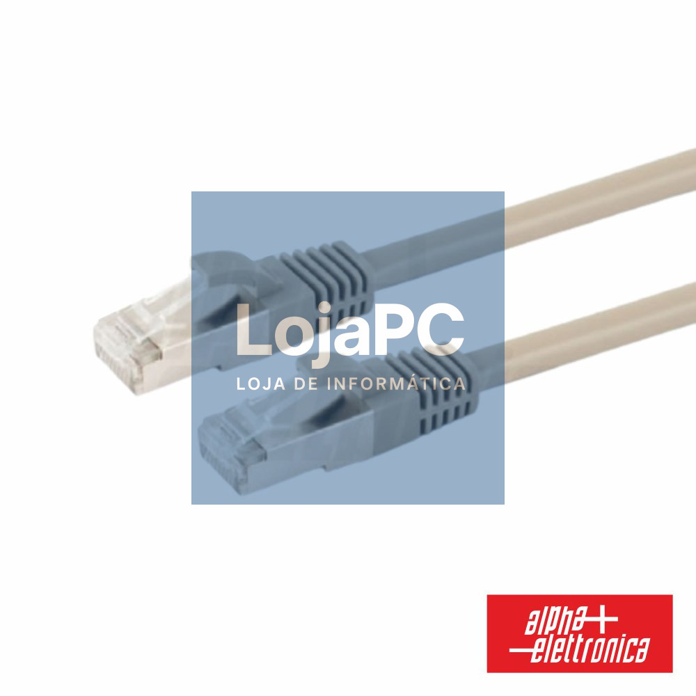 Cabo S/Ftp CAT7 3m LSZH  Cinza ALPHA