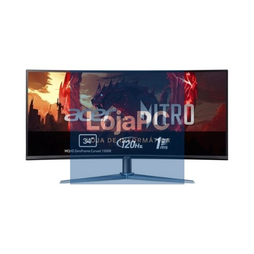 ACER NITRO ED340CU 34 quot  CURVED LED-VA MONITOR