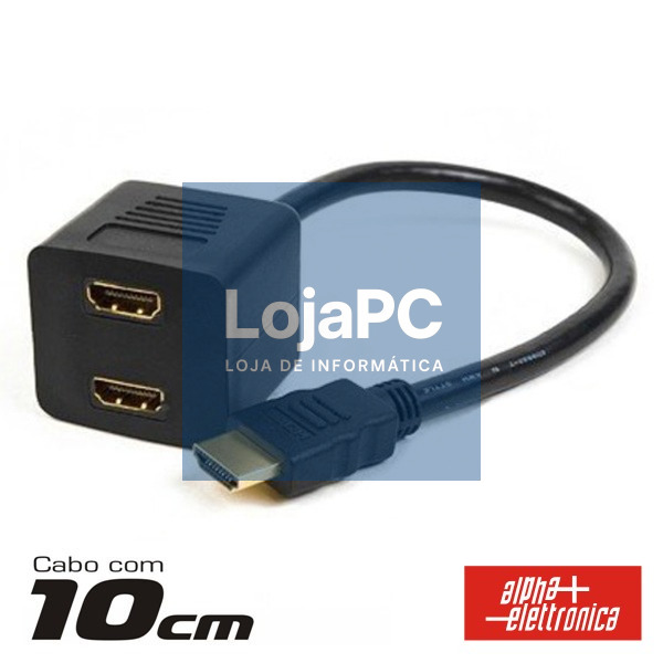 ADAPTADOR HDMI 1 ENTRADA 2 SAÍDAS