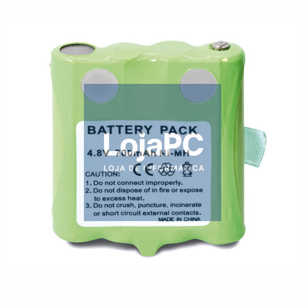 Bateria 4.8V P/ Walkie Talkie Motorola TLKR T4/T5/T7/XTR446