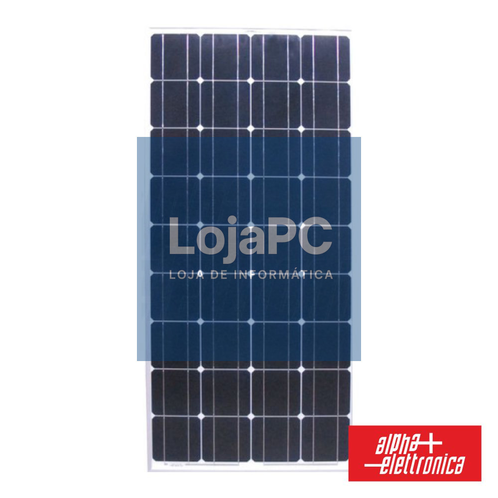 Painel Fotovoltaico 24.3V 105W Silicio Monocristalino ALPHA