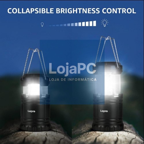 FAROL CAMPING LED LEPRO 3300007-4 PACOTE 4 PACOTES DE 4 OPR3300007-4