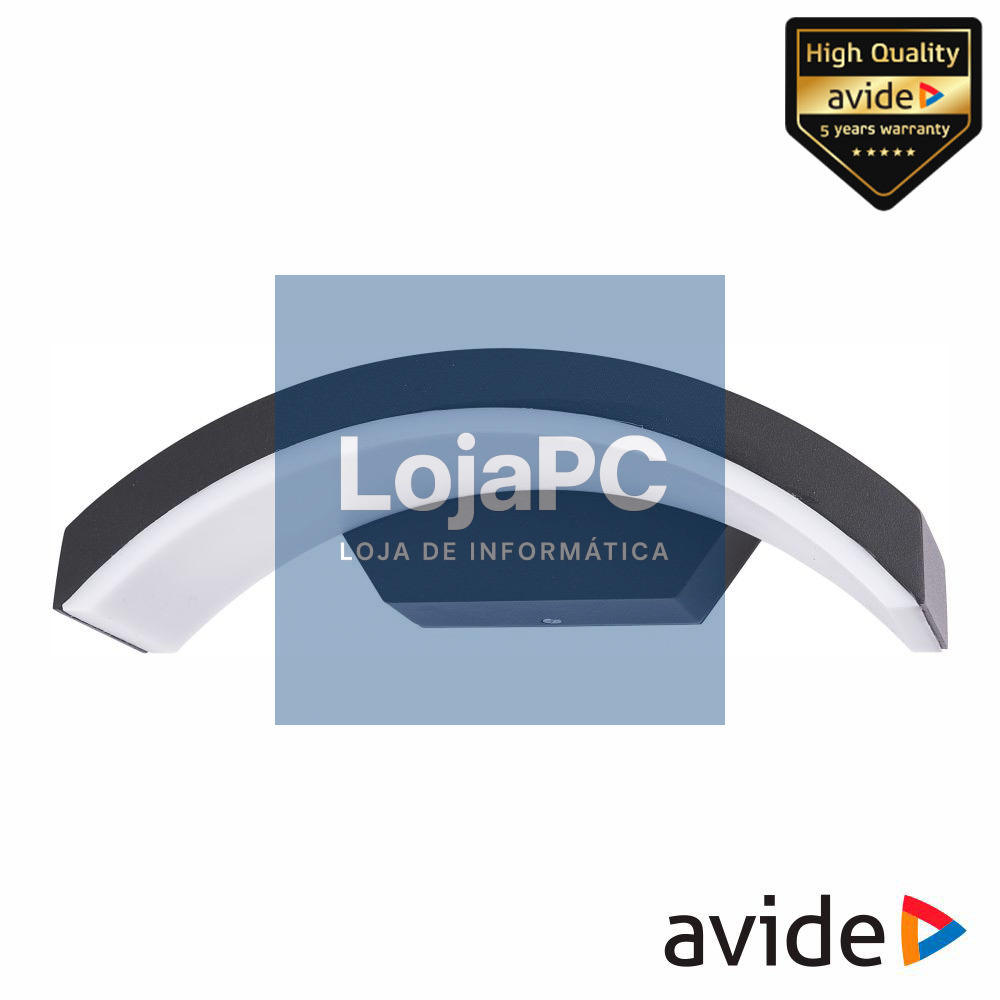 Candeeiro Parede LED 9W 4000K 433lm IP54 AVIDE