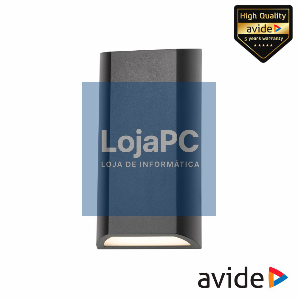 Candeeiro Parede LED 8W 4000K 335lm IP65 AVIDE