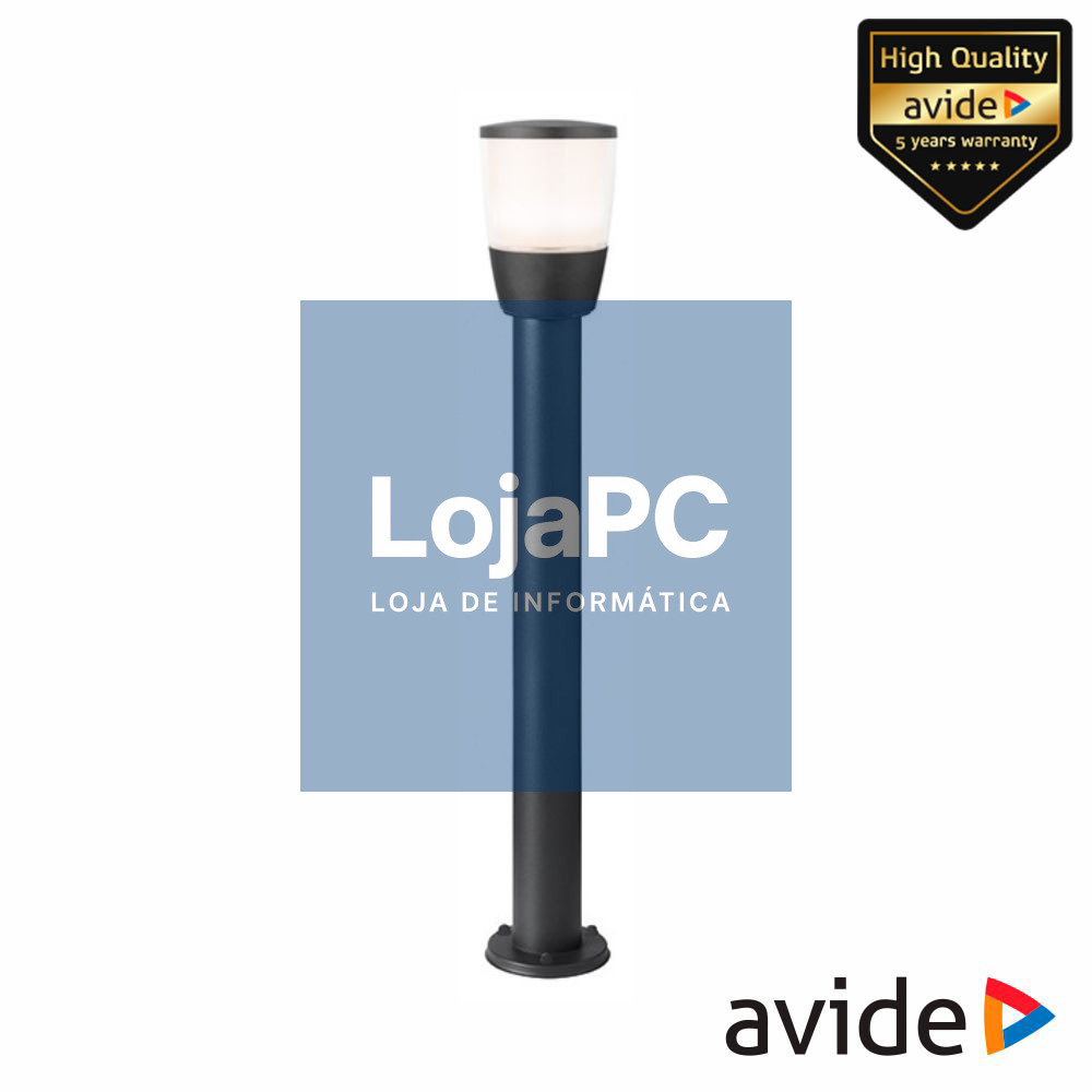 Candeeiro Exterior E27 100cm Preto AVIDE