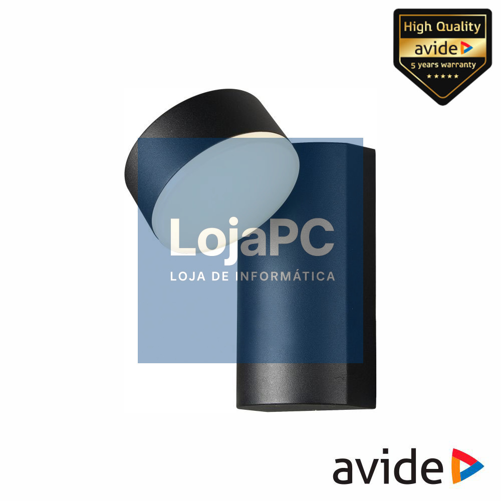 Candeeiro Parede LED 12W 4000K 462lm IP54 AVIDE