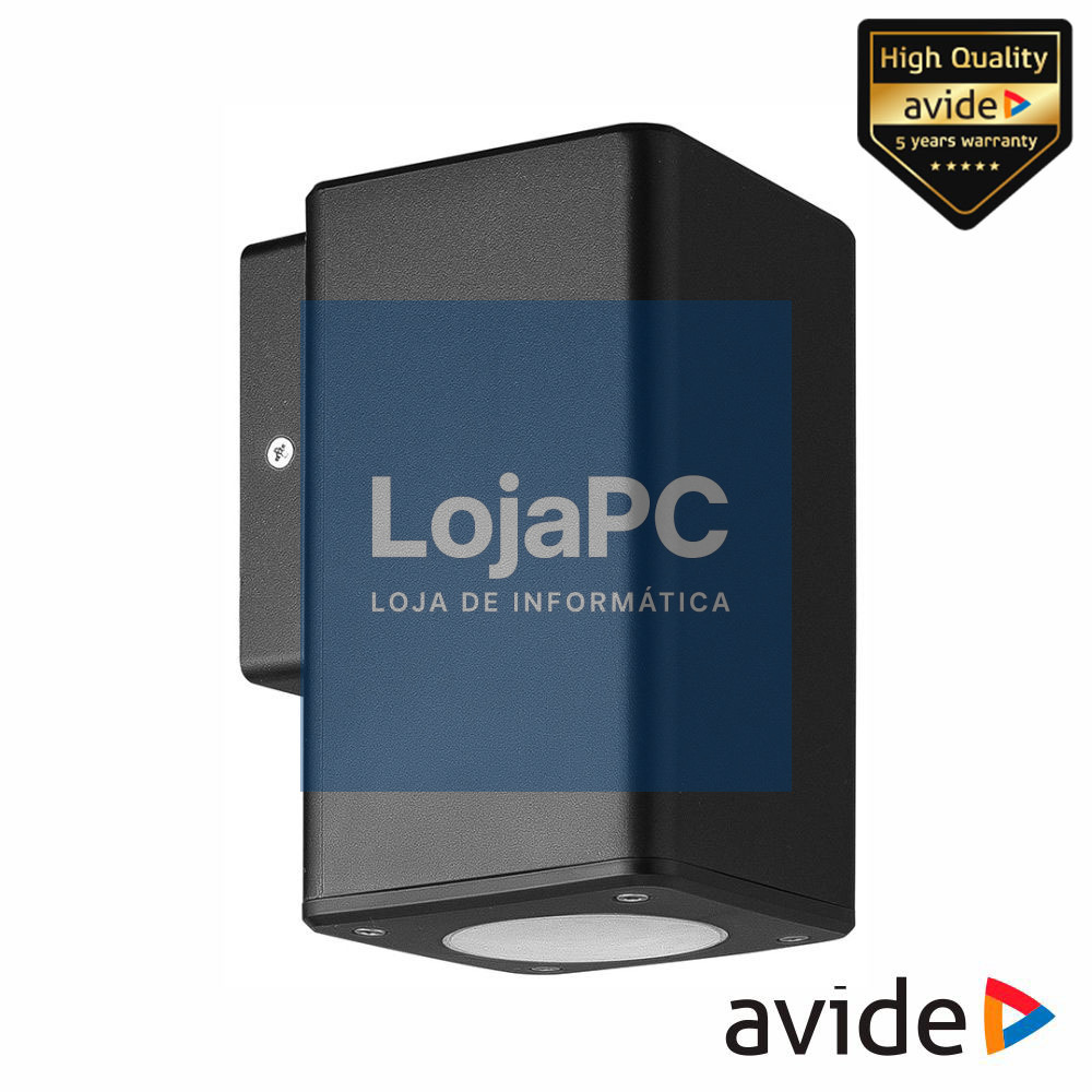 Candeeiro Parede LED 7W 1xGU10 IP65 AVIDE