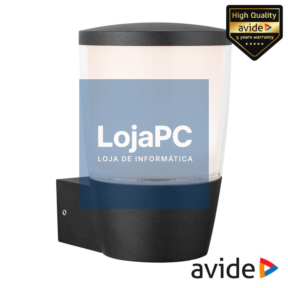 Candeeiro Parede LED 7W E27 IP54 AVIDE