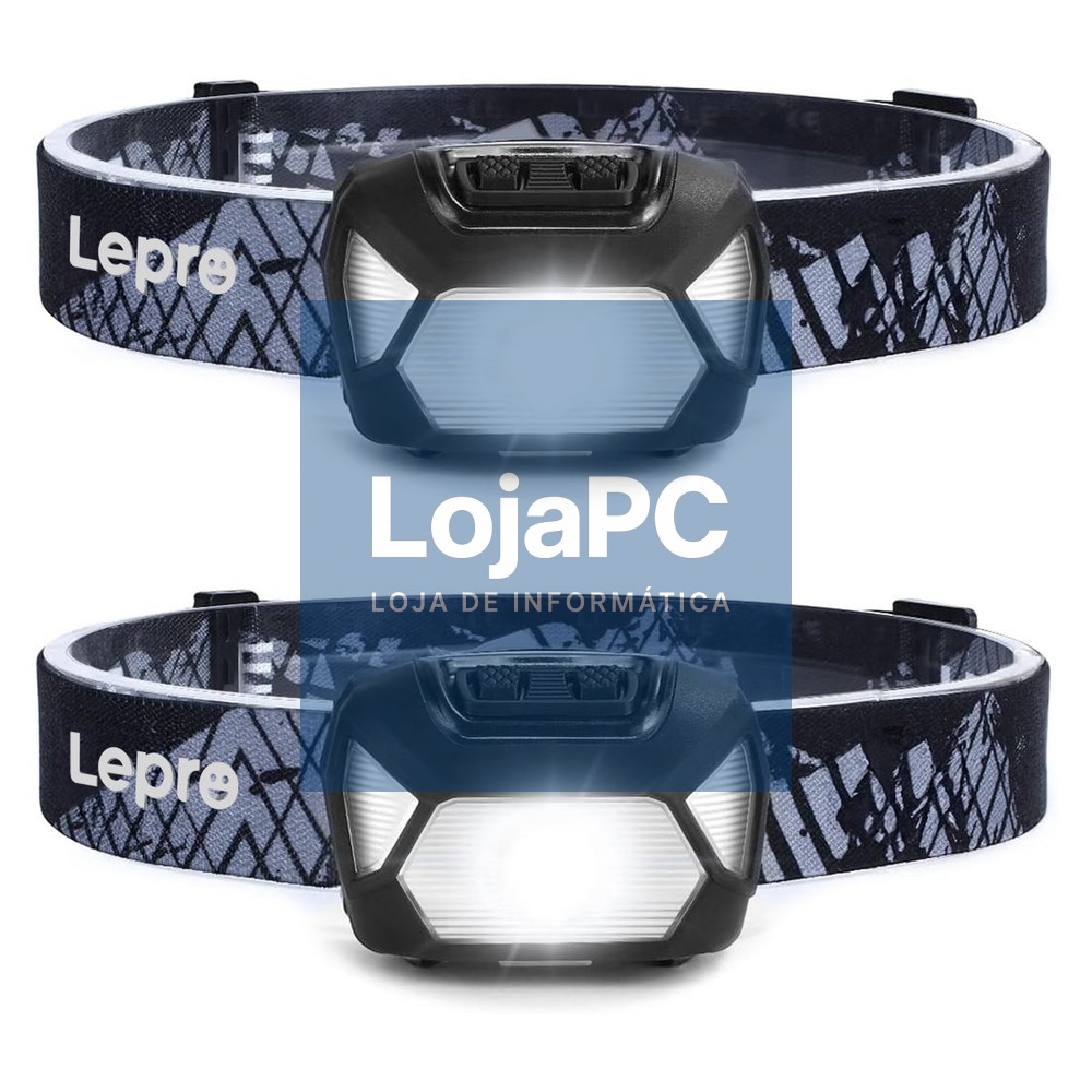 LINTERN FRONTAL LED LEPRO 320015-2 PACK 2 BATERIA O320015-2