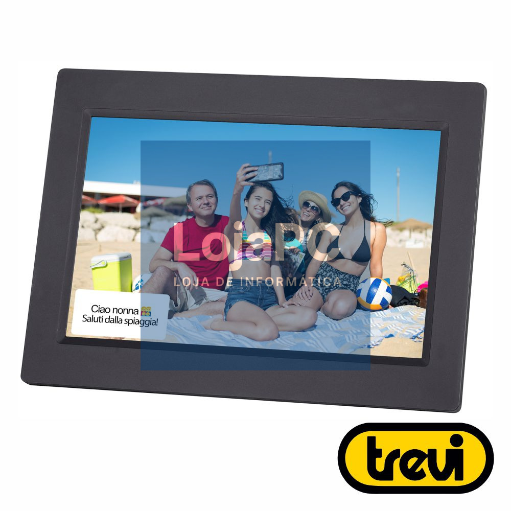 Moldura Digital Smart WIFI 10.1" Preto TREVI