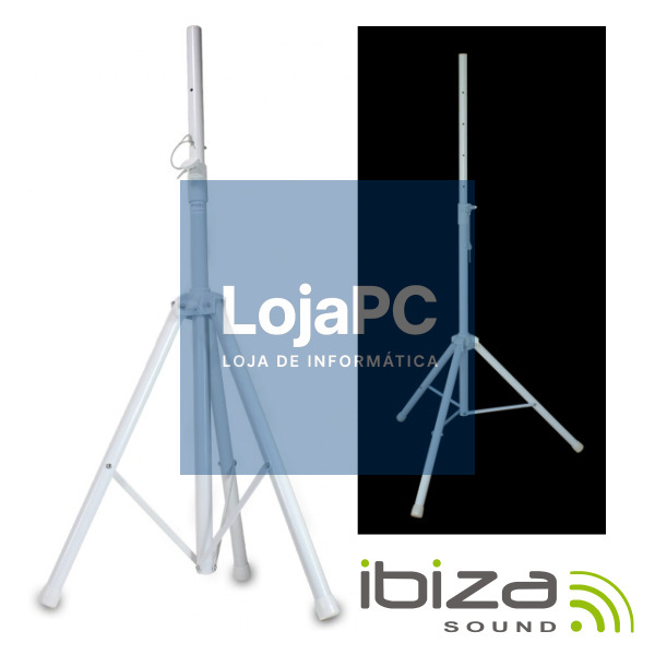 SUPORTE P/ COLUNAS BRANCO 1.8M 30KG IBIZA