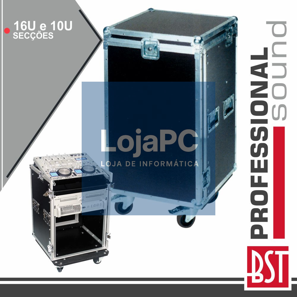 MALA TRANSPORTE 16U + 10U C/ RODAS BST