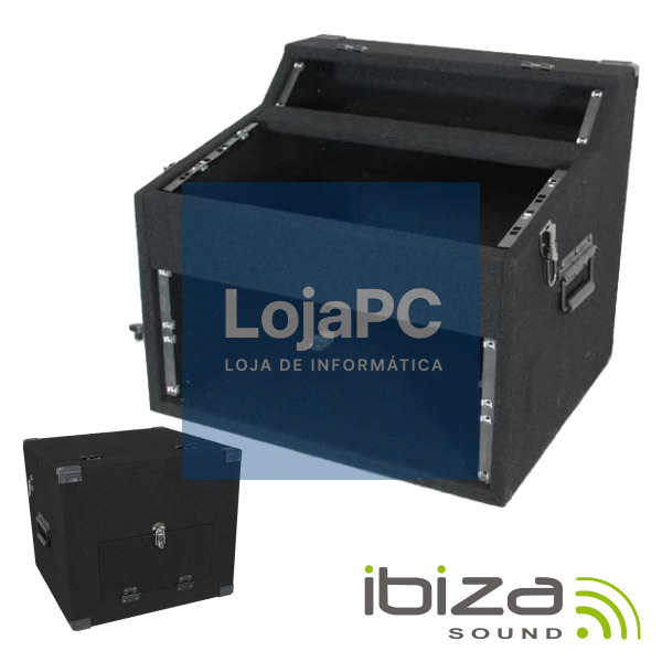 MALA TRANSPORTE DJ  2/5/4U PAINEIS 19MM MDF FORRADO IBIZA