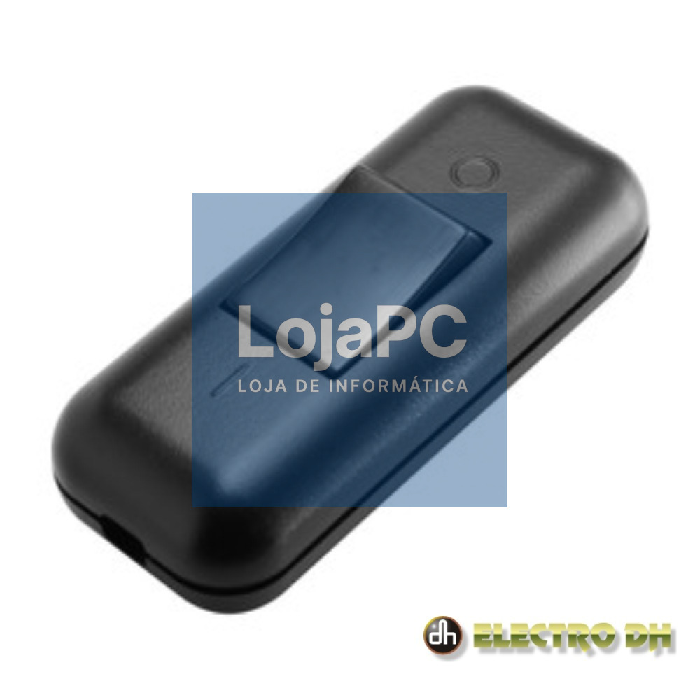 INTERRUPTOR DE PASSAGEM BIPOLAR 2A 250V PRETO EDH