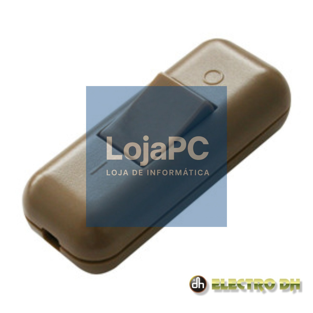 INTERRUPTOR DE PASSAGEM BIPOLAR 2A 250V DOURADO EDH