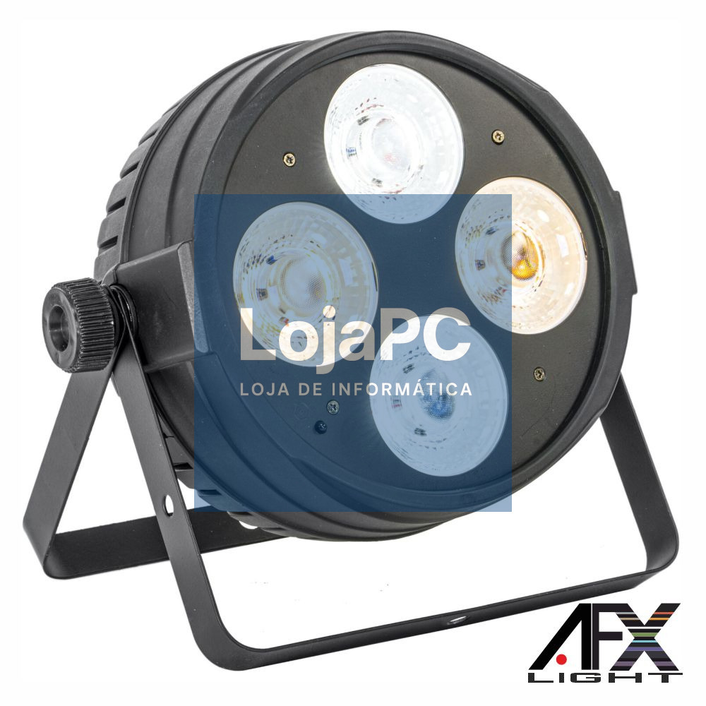 Projetor Par C/ 4 LEDS COB 50W 3200-8000K DMX IP65 AFXLIGHT
