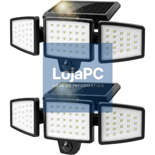 LEPRO 640003-DW IP65 Luz Solar Externa com Sensor de Movimento 640003-DW
