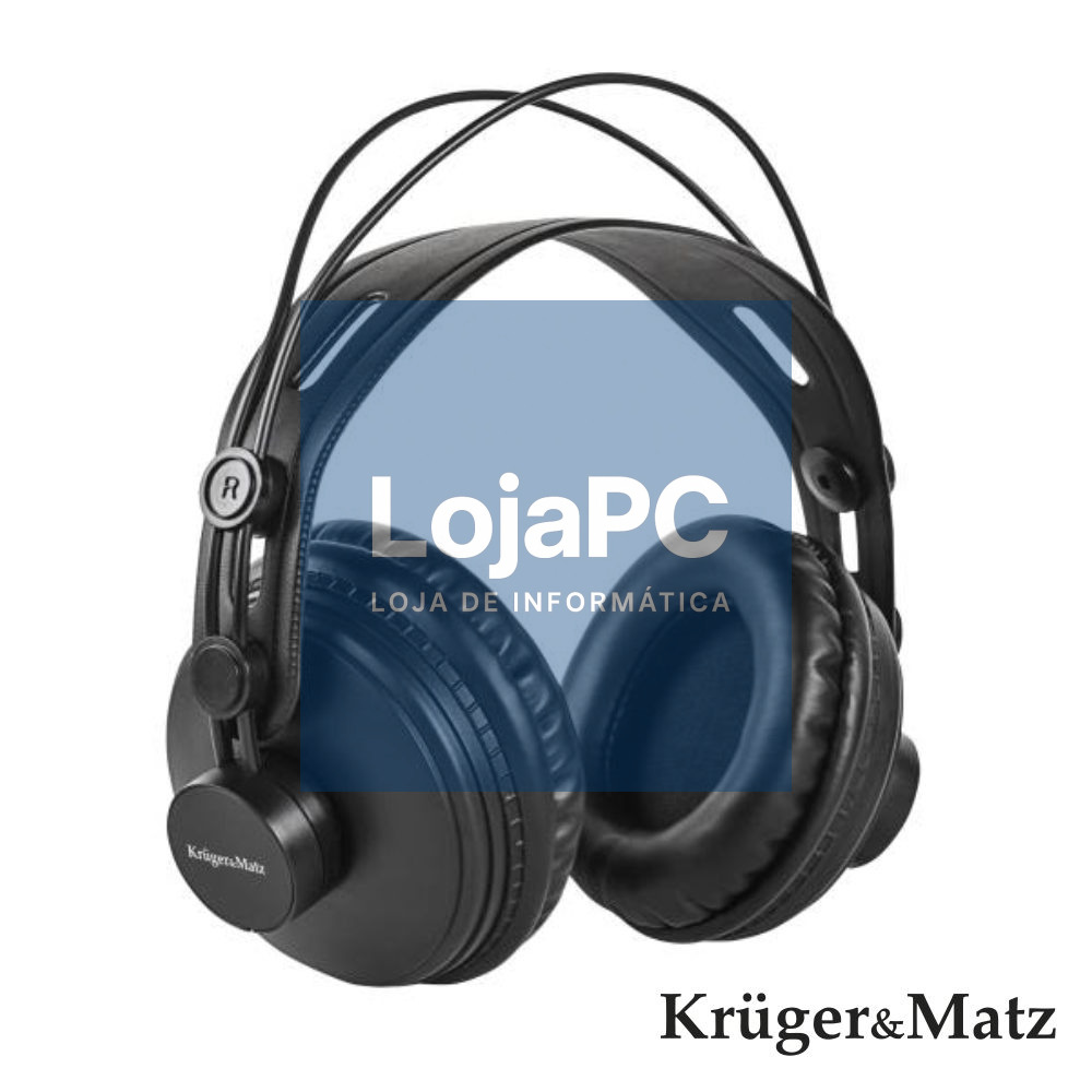 Auscultadores Stereo C/ Fios KrugerMatz