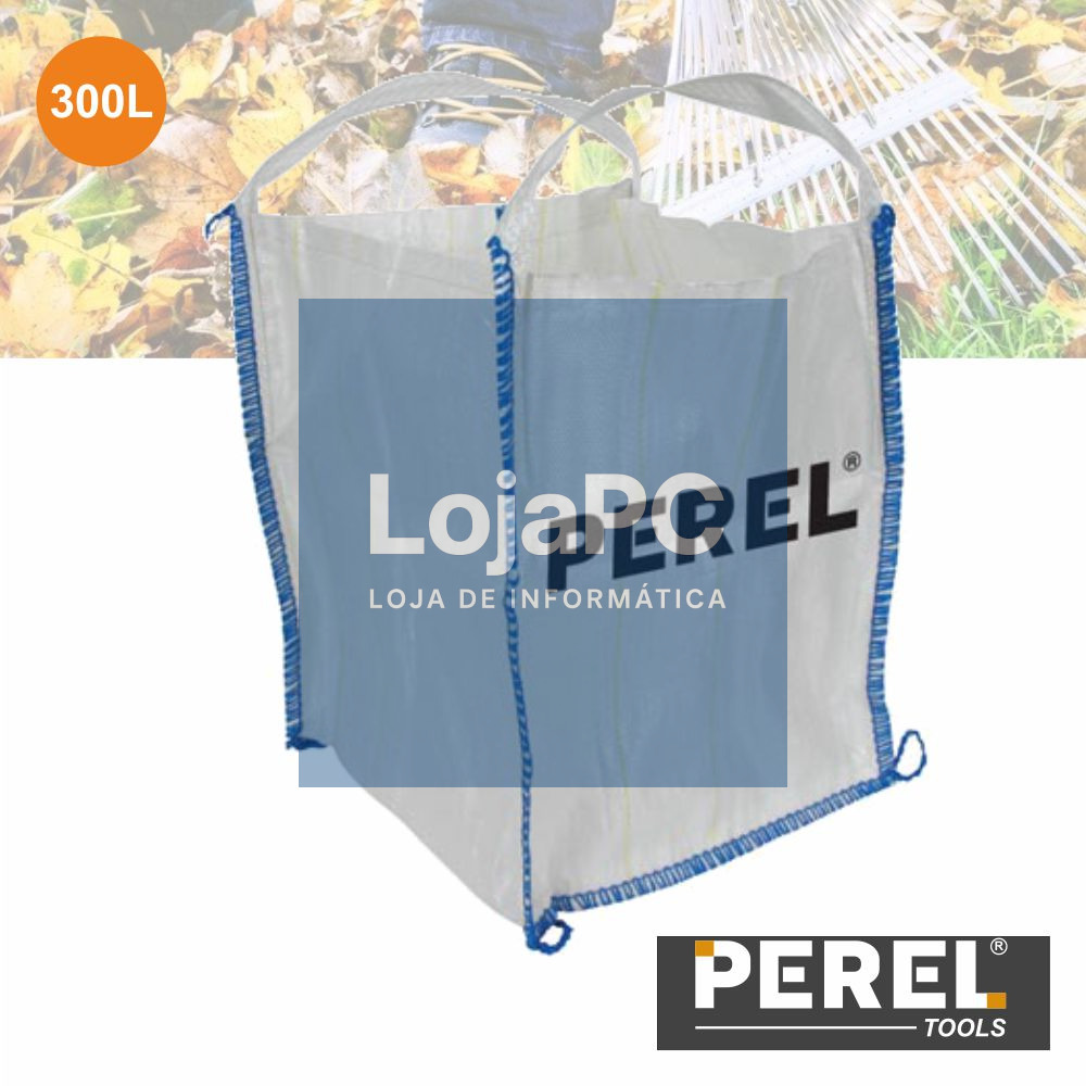 SACO P/ ENTULHO POLIPROPILENO 300L 75CM PROTEÇÃO UV PEREL
