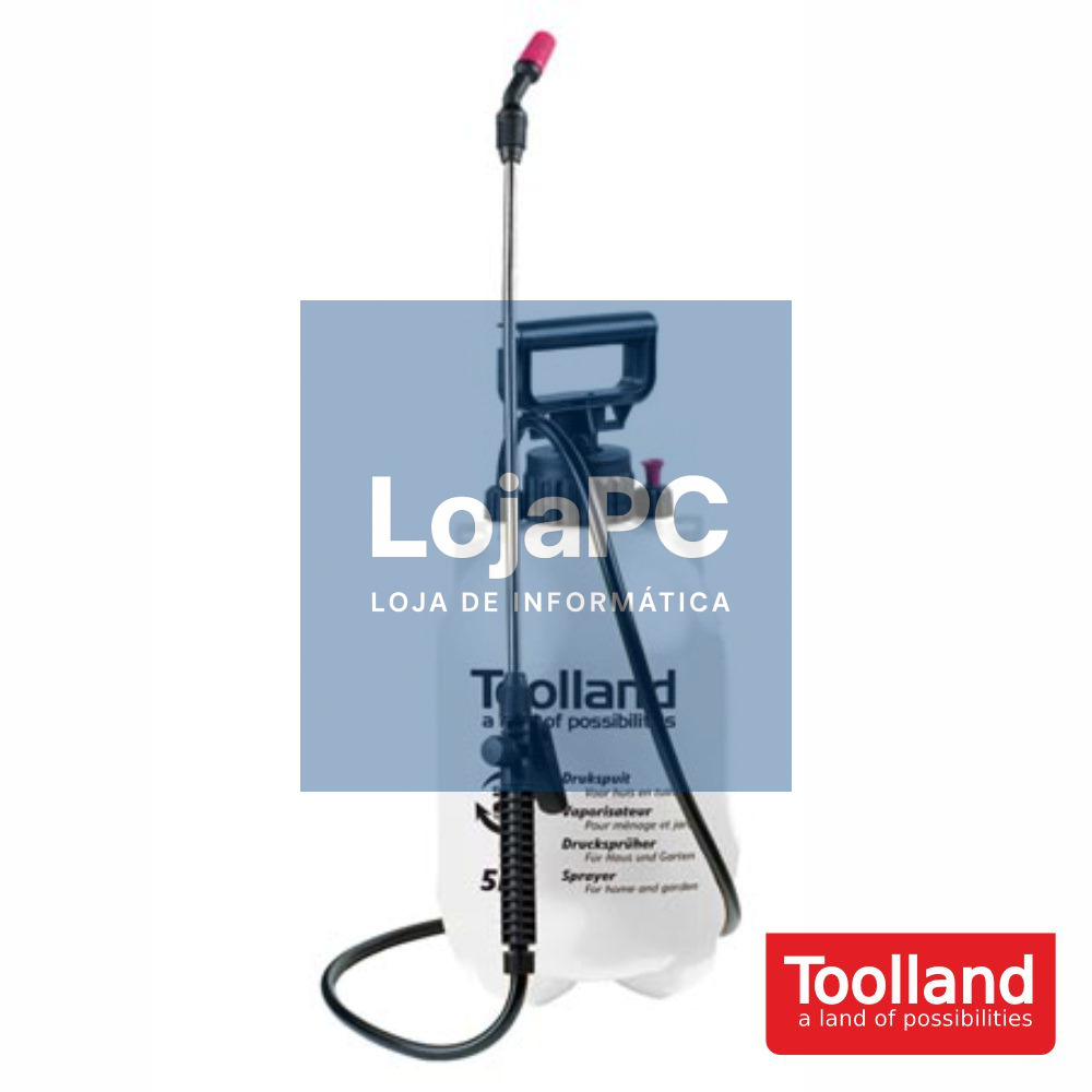 Pulverizador de Pressão C/ Bomba 5L TOOLLAND