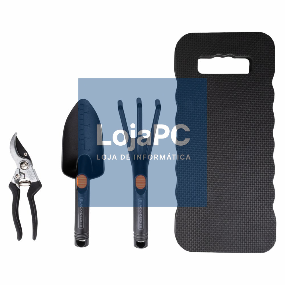 Conjunto de Ferramentas de Jardinagem Ergonômica