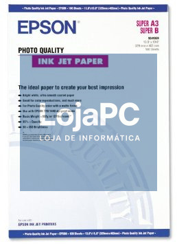 EPSON S041069 Photo paper inkjet 102g/m2 A3+ 100 sheets 1-pack
