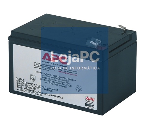 APC Replacement Battery Cartridge 4 UPS battery 1 x battery lead acid Black