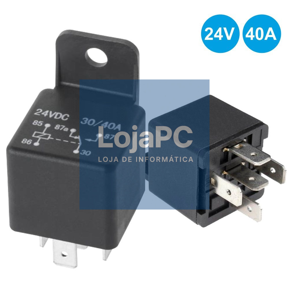 RELÉ 24VDC INVERSOR UNIPOLAR 40A/24V