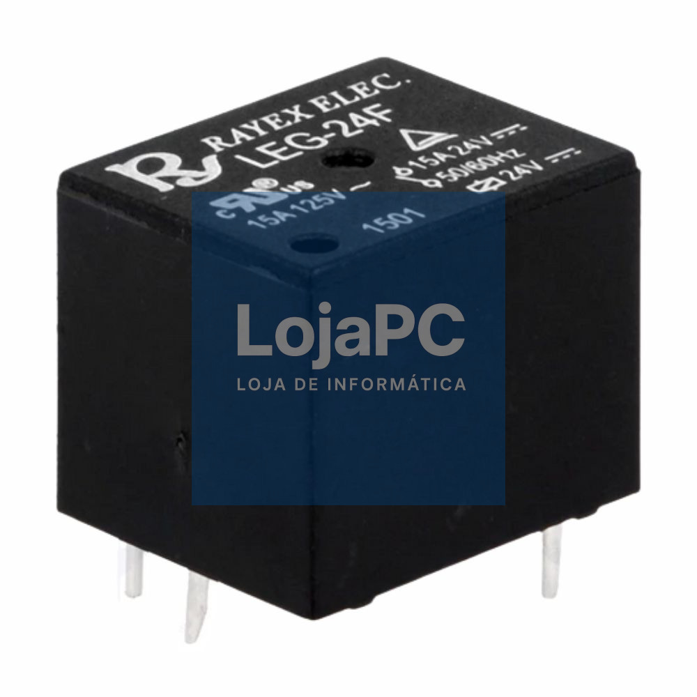 Relé 24VDC SPDT 15A