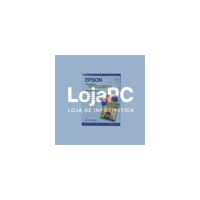 EPSON Photo Quality Ink Jet Paper self-adhesive DIN A4 167g/m2 10 Sheets — imagem 3