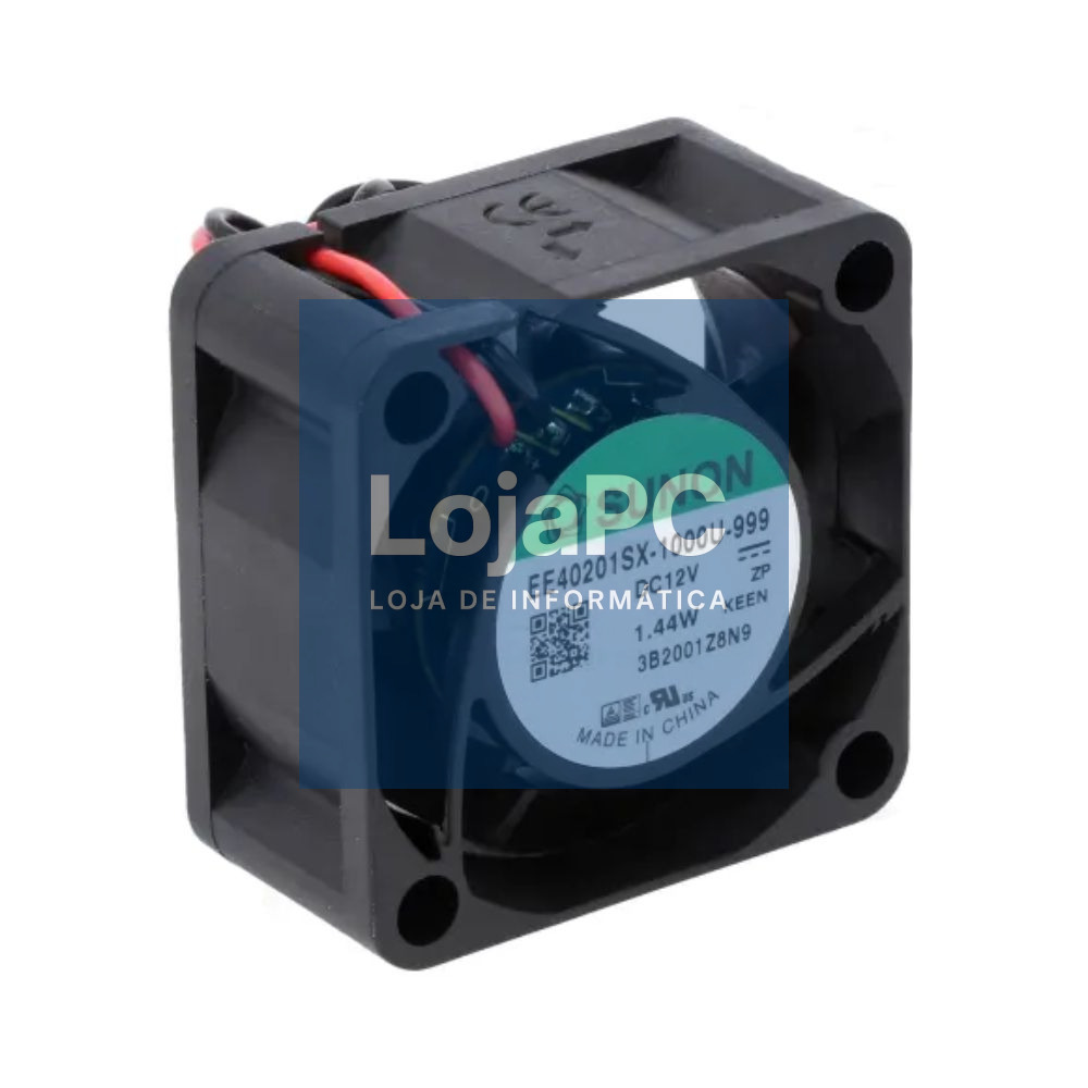 Ventoinha 12VDC 40x40x20mm 2 Fios EE40201SX-1000U-999 SUNON