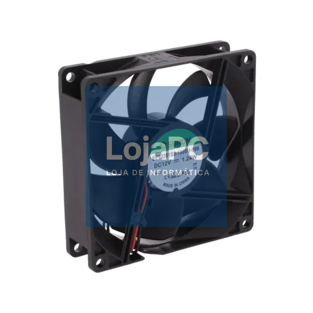 Ventoinha 12VDC 92x92x25mm 2 Fios EE92251S3-1000U-999 SUNON