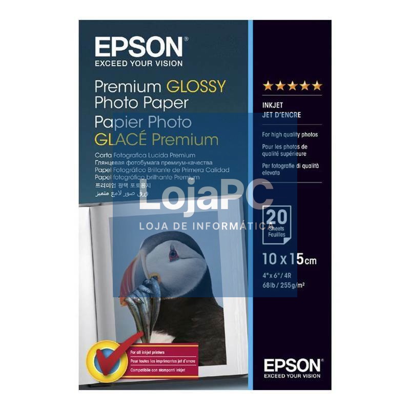 EPSON Fotopaper premium glossy A4 20Bsheet — imagem 2