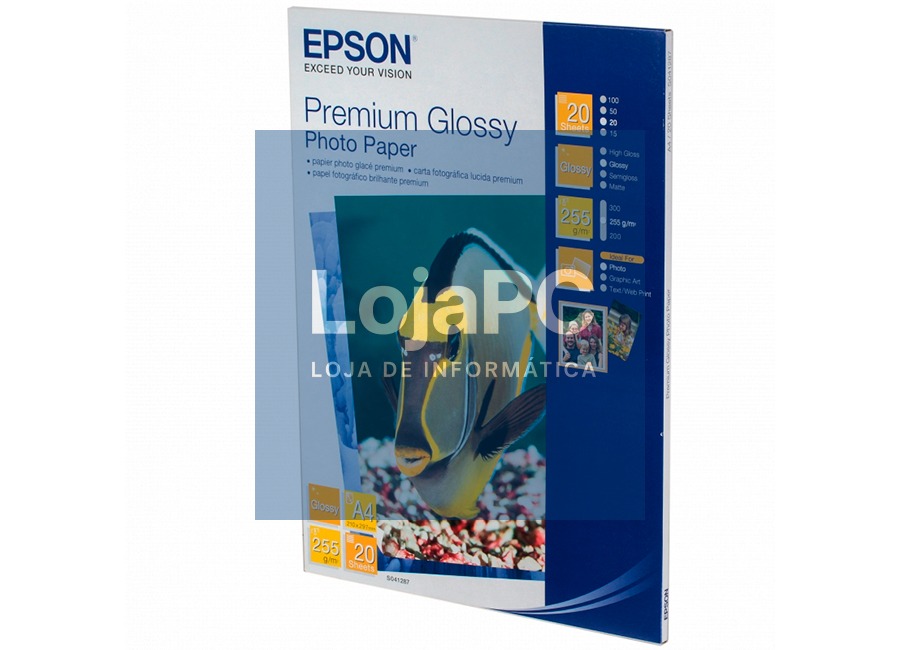EPSON Fotopaper premium glossy A4 20Bsheet — imagem 3