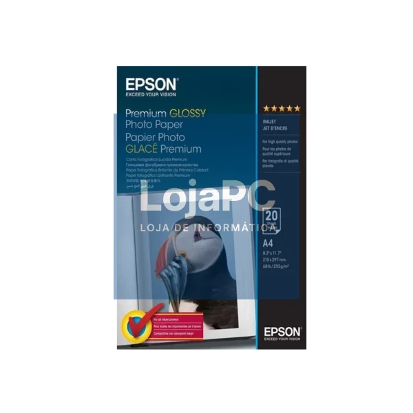 EPSON Fotopaper premium glossy A4 20Bsheet — imagem 4