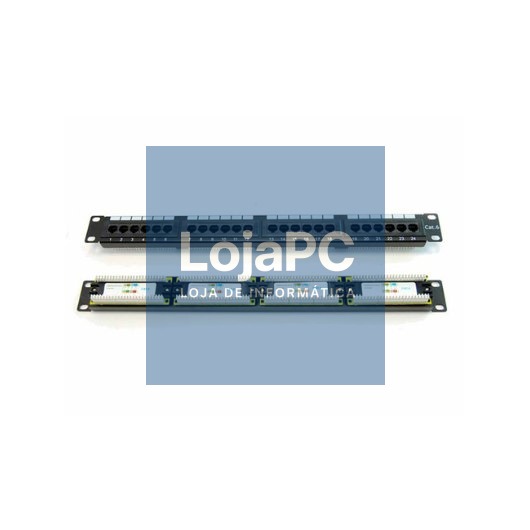 PATCH PANEL PEPEGREEN 24 PUERTOS CAT6
